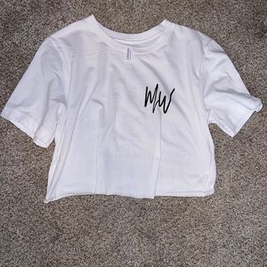 Brand New Morgan Wallen Cropped T-short